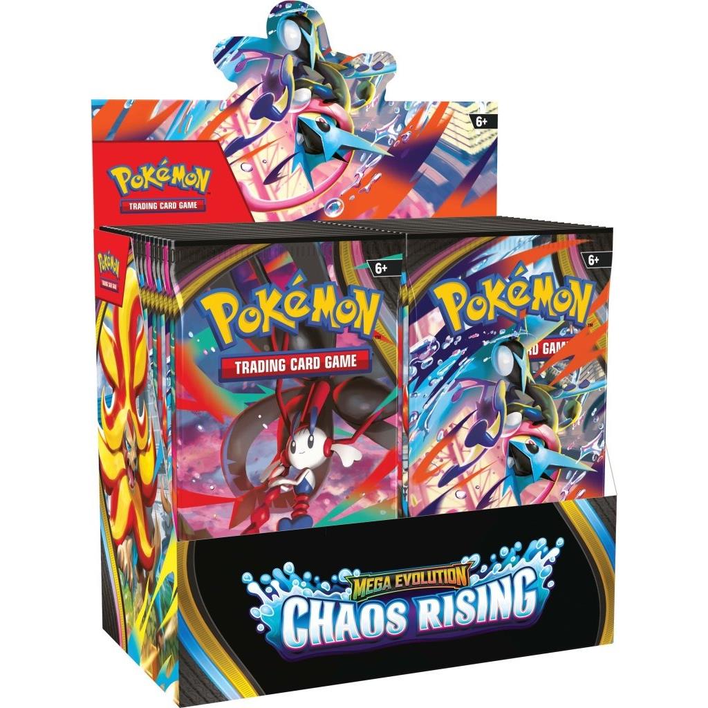 Pokémon TCG Mega Evolutions 4 Chaos Rising Booster Box, sealed